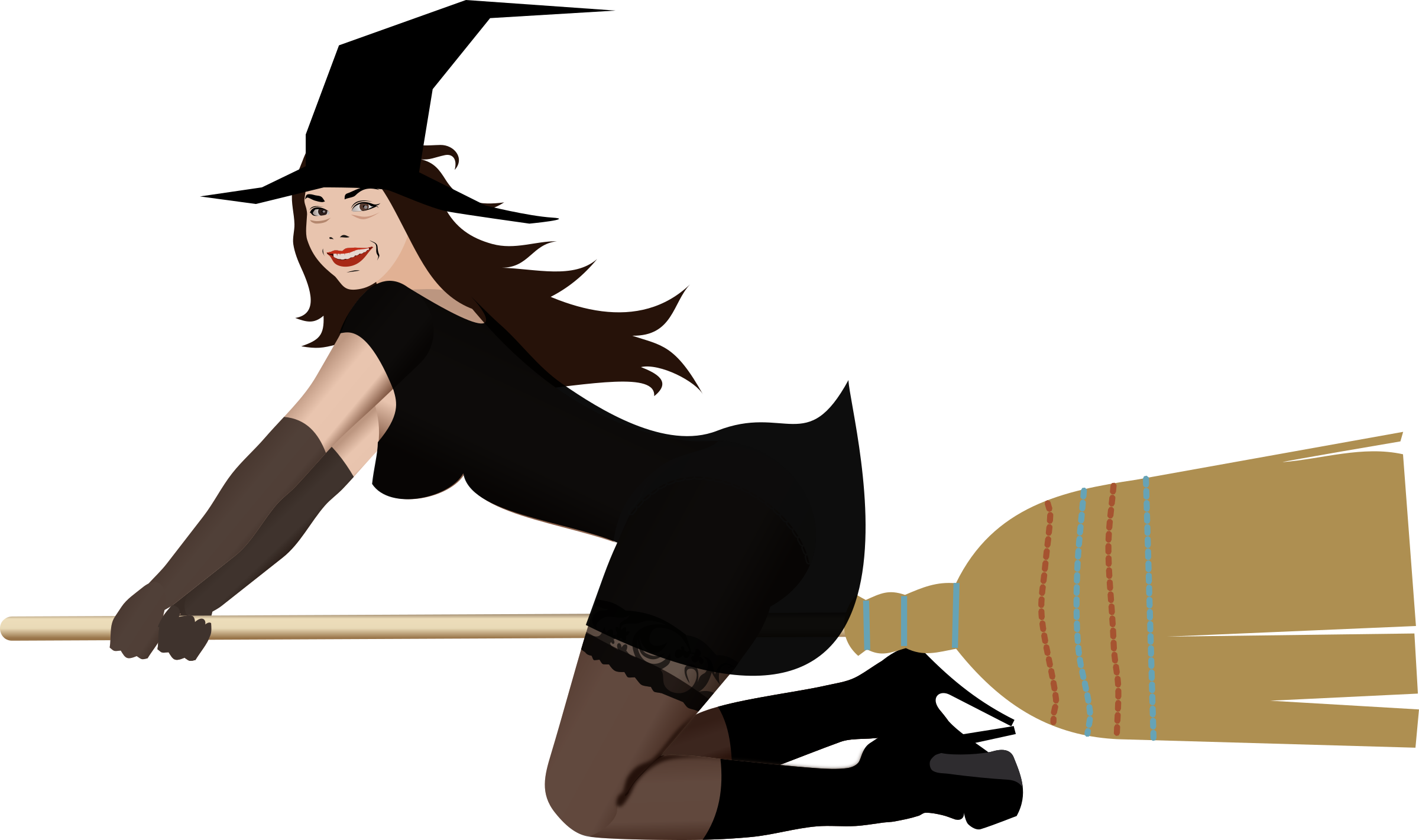 Glinda Witchcraft Broom Wicked Witch Of The West Besom - Witchcraft (2400x1421)