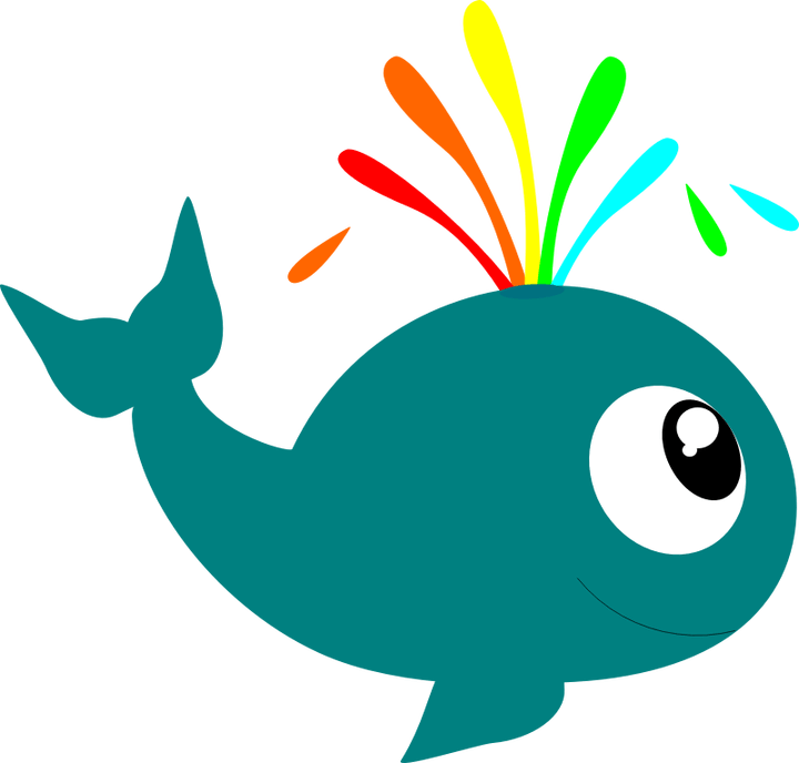 Sea Creatures Deep Sea Creature Aquatic Animal Ocean - Whale Spout Clip Art (720x688)