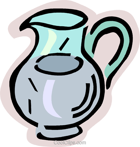 Water Jug Royalty Free Vector Clip Art Illustration - Water (456x480)