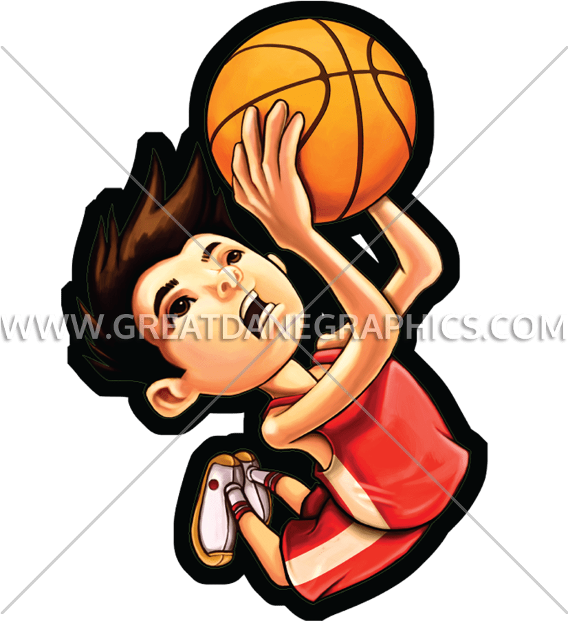 Kid Dunk Production Ready Artwork For T - Basketball Dunk Kid Png (825x968)