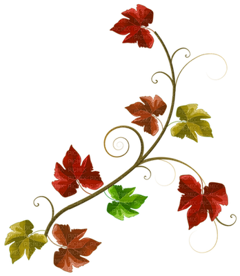 Kaz Creations Autumn Fall Leaves Leafs - Autumn Leaves Decoration Png (348x400)