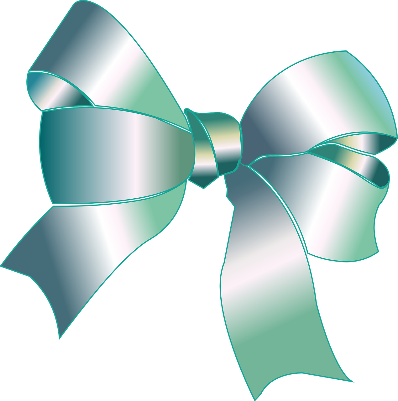 Giving Is Always Better Than Receiving -elfshare @elfspiration - Red Silver Ribbon Transparent (1270x1280)