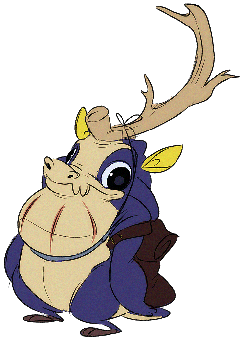 'he's Always Hungry' - Owlboy Boguin (548x747)