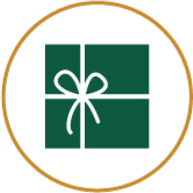Icon Of Gift - Emblem (570x470)