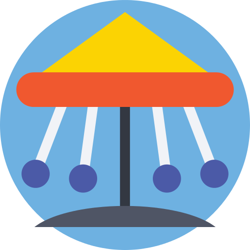 Carousel Amusement Park Png File - Carousel (512x512)