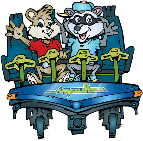 Burrito Clipart Bowl - Knoebels Impulse (500x469)