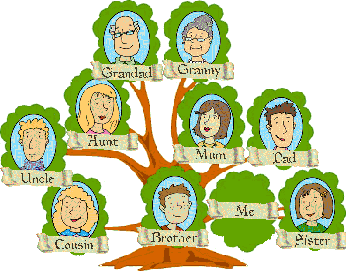 People Clipart Family Tree - Family Tree (700x548)