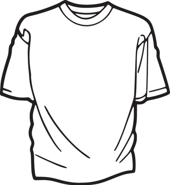 366ra - T-shirt - Shirt Clipart (551x600)
