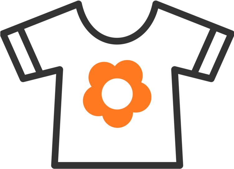 T-shirt Computer Icons Symbol Sleeve - T Shirt Clipart (750x750)