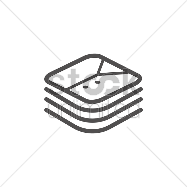 Download Stack Of Clothes Icon Clipart T-shirt Clothing - Stack Of Clothes Icon (600x600)