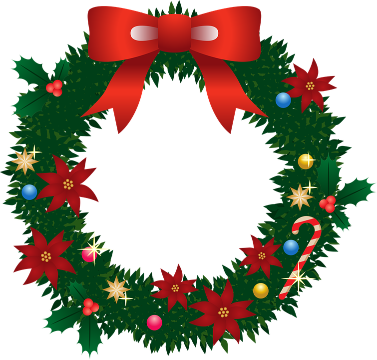 Holiday Organ Recital - Disegni Ghirlande Di Natale (755x720)