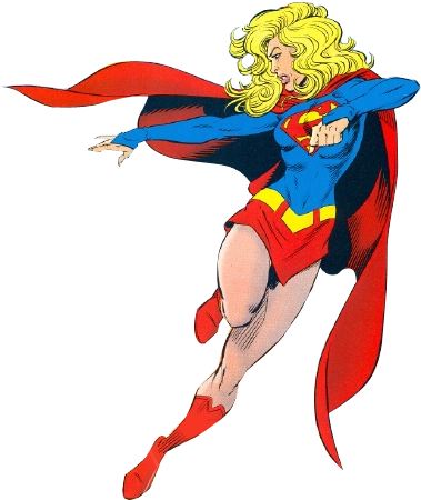 Superwoman Clip Art Superwoman Black Encode Clipart - Matrix Supergirl (379x458)
