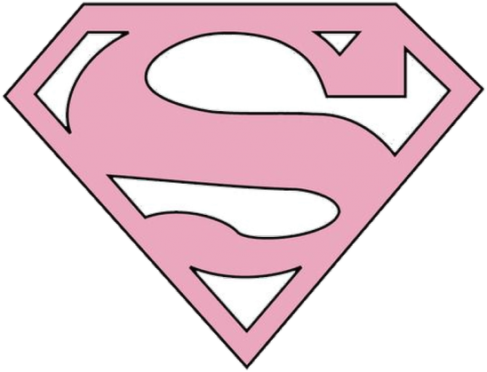 Superwoman - Supergirl Logo (548x419)