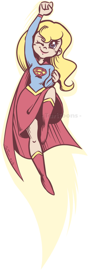 Supergirl - Supergirl Illustration Png (600x900)