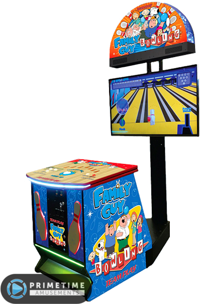 Family Guy Bowling Video Arcade Game By Team Play - Family Guy Bowling Arcade (675x675)