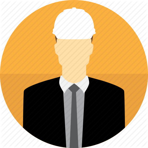 Hard Hat Avatar Clipart Hard Hats High-visibility Clothing - Man With Hard Hat Png (512x512)