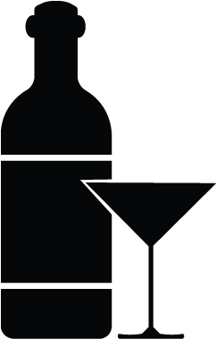 Clip Art Royalty Free Stock Vodka Party Wine Glass - Vodka Icon Png (800x800)