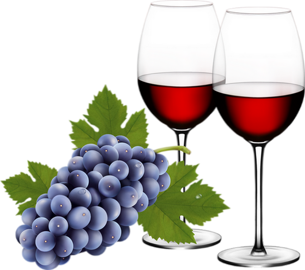 【介護食】デザート&ムース ぶどう味 1l Clipart Juice Red Wine - Red Wine Grapes (620x550)