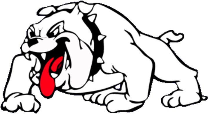 Drawn Bulldog Central High School - Bulldog Head (720x720)