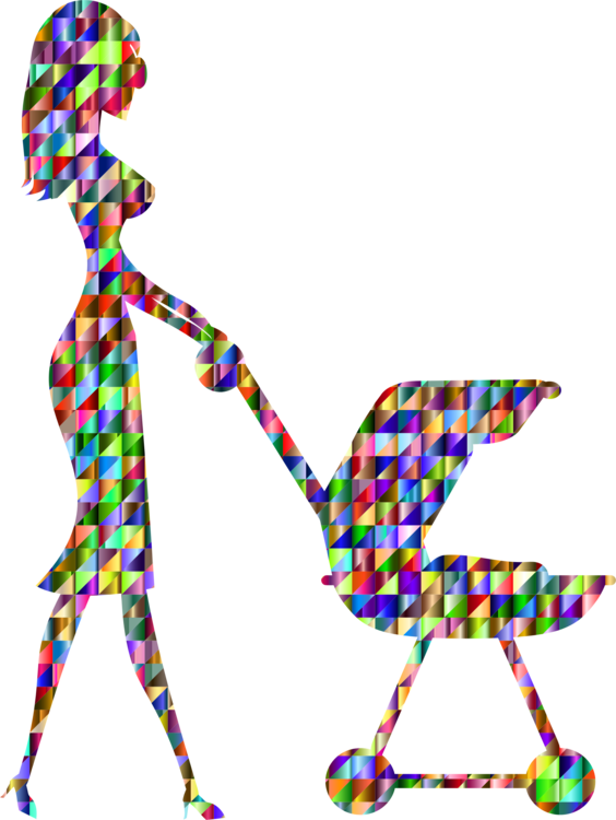 Mother Infant Child Will 2018 Be The Year To Engage - Prismatic Rainbow Butterfly Throw Blanket (564x750)