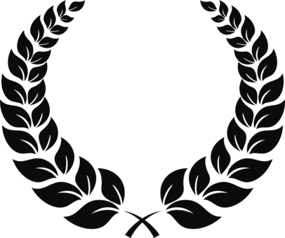 Laurel Wreath Bay Laurel Award - Laurel Wreath Vector Hd (406x340)