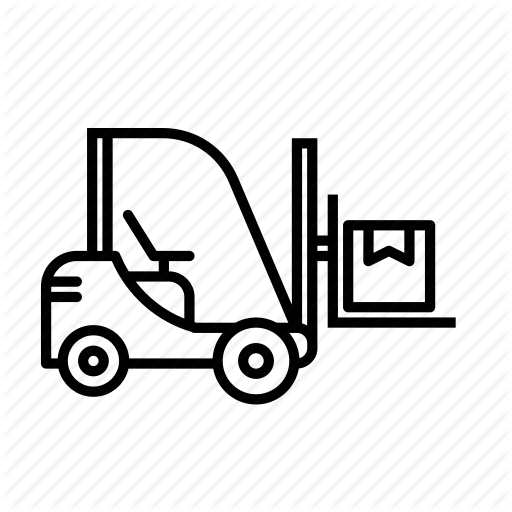 Forklift Truck Icon Clipart Forklift Computer Icons - Forklift Svg (512x512)