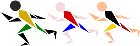 Summer Olympic Games Track & Field Running Sports - Track And Field Olympics Clip Art (481x340)