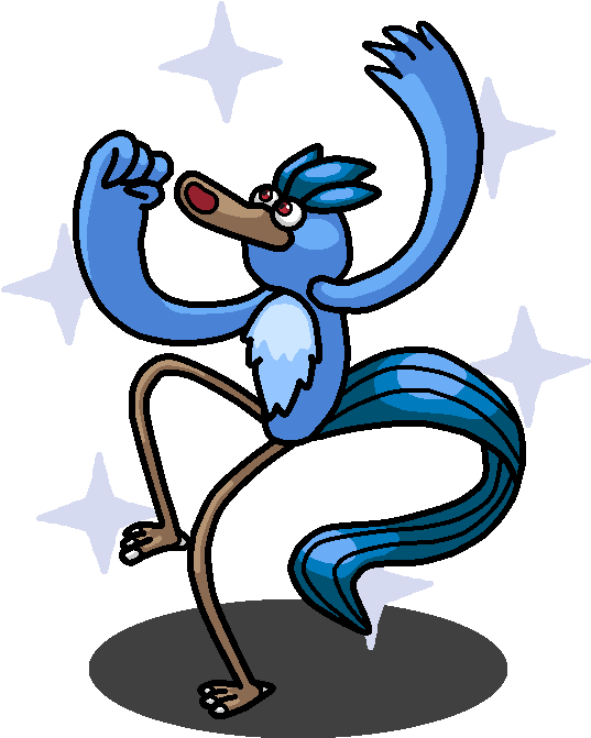 Clip Art Freeuse Library Mordecai Regular Show By - Mordecai (600x800)