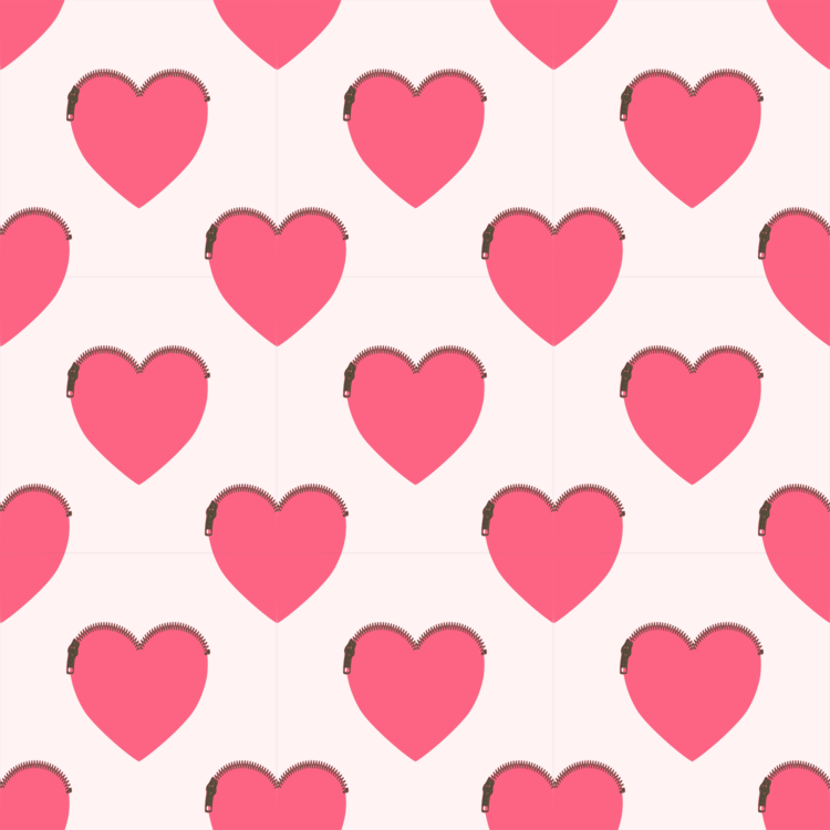 Drawing Pixel Art Heart - White And Black Checkered Square (750x750)