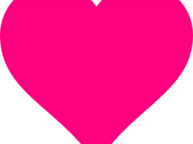 Heart Pictures Clipart Magenta - Pink Heart Vector Png (640x480)