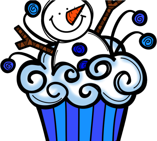 Cupcake Clipart July - Christmas Multiplication Color Page (640x480)