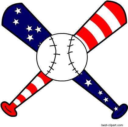 Jpg Black And White Stock Free Fourth Of July - Fourth Of July Baseball (450x450)
