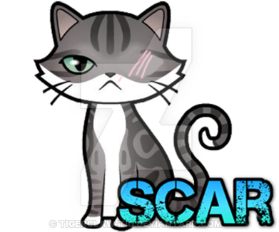 Scar Clipart Tiger Claw - Claw (400x352)
