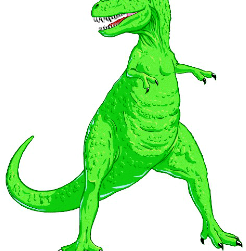 T Rex Clip Art T Rex Clipart This Green T Rex Clip - Different Types Of Dinosaurs With Their Names (1024x1024)