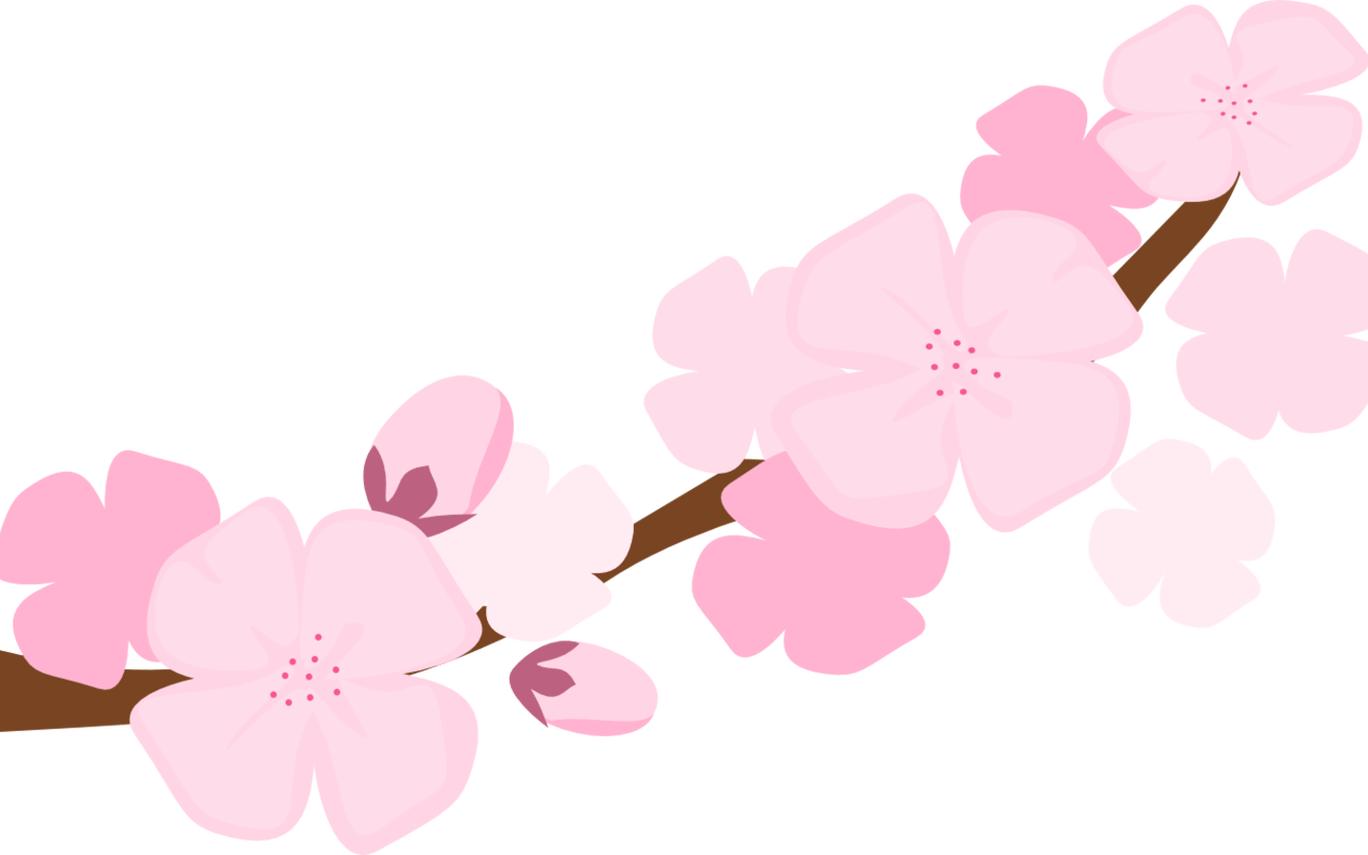 Flower Blossom Clipart Library Library Techflourish - Cherry - Naboru Hitehawa/deep Solid Groove/the Squier (1368x855)