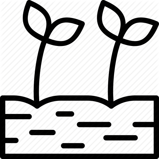 Image Free Library Smashicons Farming Outline By - Agricultural Soil Icon Png (512x512)