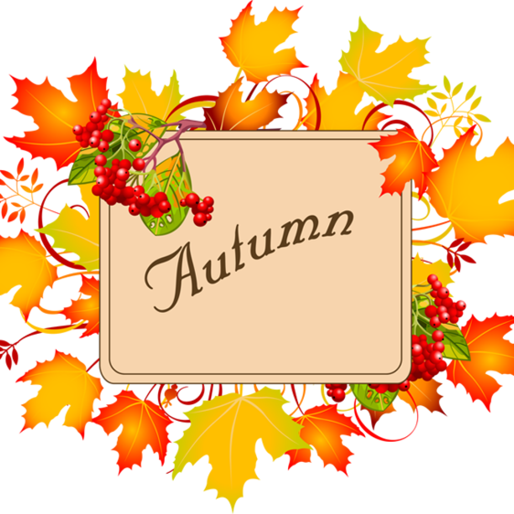 Autumn Clipart Borders Autumn Clip Art Borders Clipart - Clip Art Of Autumn (1024x1024)