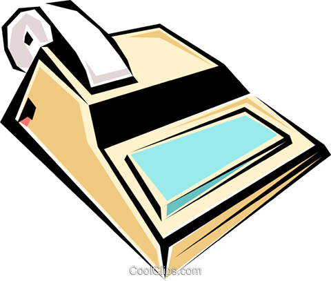 Cool Calculator Royalty Free Vector Clip Art Illustration - Clip Art (480x407)
