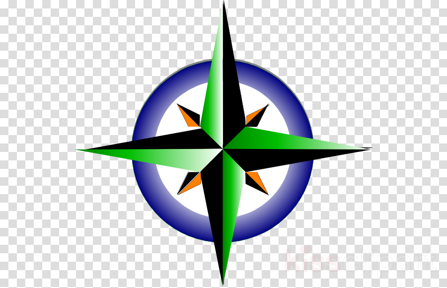 Compass Star Transparent Clipart Nautical Star Compass - Wrigley Field (900x580)