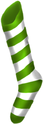Christmas Green Stocking Christmas Clipart, Christmas - Sock (246x500)