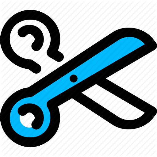 Clip Cut Trim - Graphic Design (512x512)