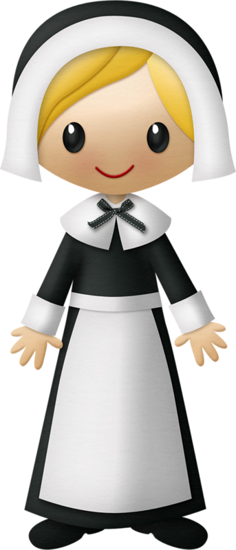 Яндекс - Фотки - Pilgrim Girl Clip Art (343x800)