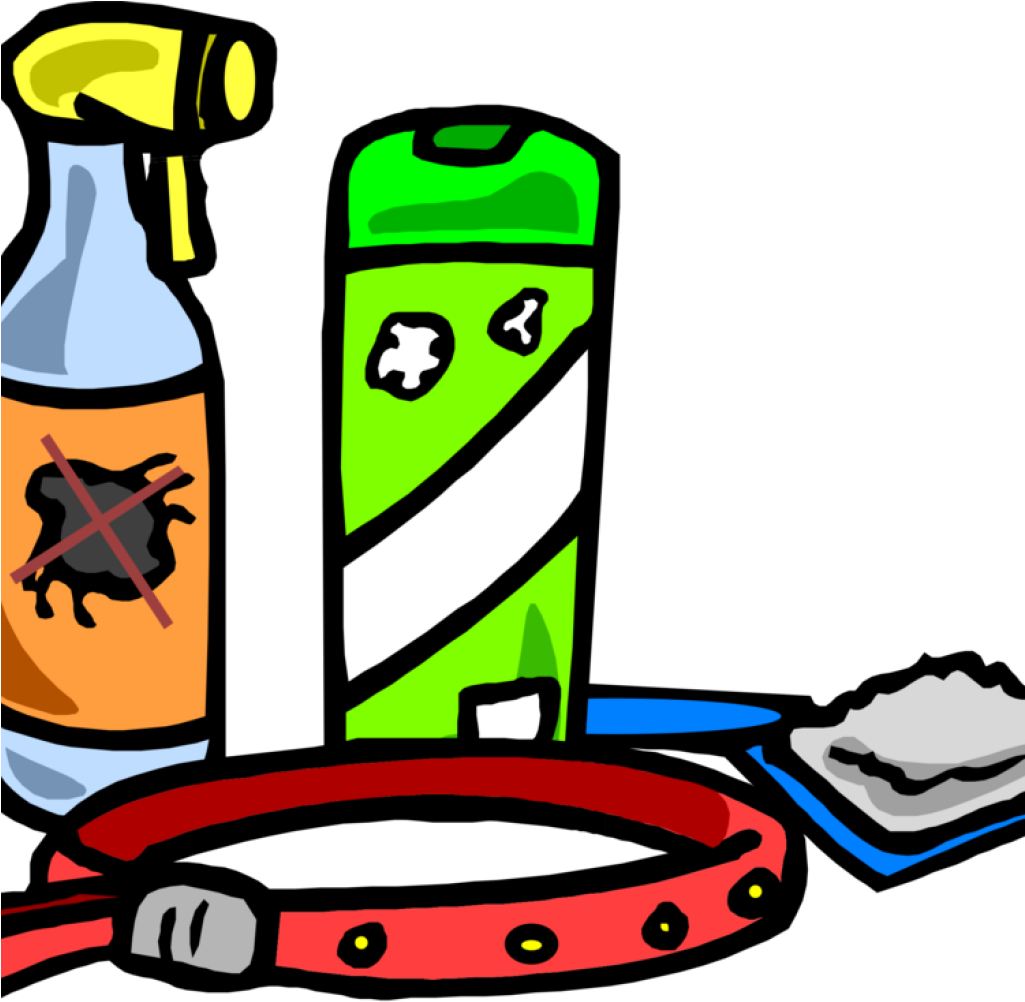 Dog Grooming Clip Art Dog Grooming Cat Kitten Pet Free - Pet Grooming Tool Cartoon Png (1024x1024)