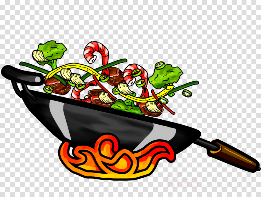 Download Wok Logo Clipart Joy Wok Chinese Takeaway - Simply Topps Black & White Checks Printed Sugar (900x680)