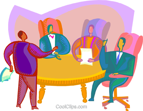 Free Business Meeting Clipart Png - Decision-making (480x374)