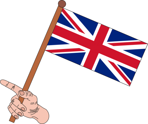 English Flag,flag,uk Flag,union Jack,union Flag,graphics, - Canadian Flag And Union Jack (500x420)