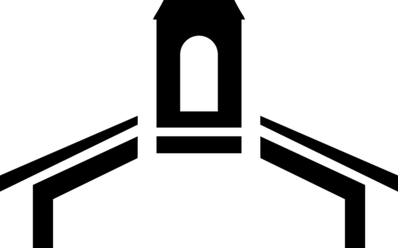 19 Church Black And White Png Free Library Huge Freebie - Church Line Drawing Clip Art (1368x855)