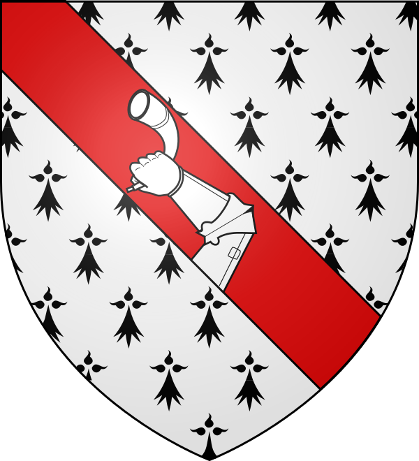 Blason Ville Fr Saint Didier Au Mont D'or - Bretagne Coat Of Arms (600x660)