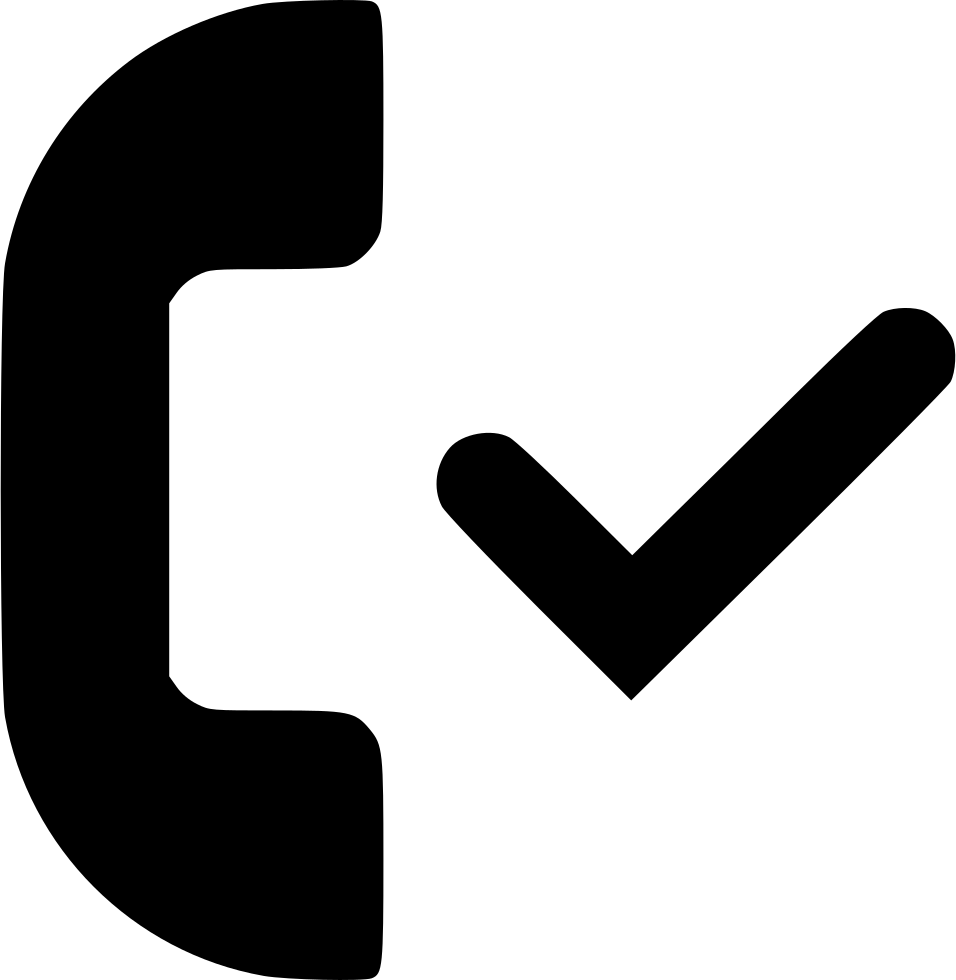 Png Transparent Accepted Call Svg Png - Png Transparent Accepted Call Svg Png (956x980)