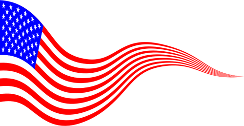 American Flag Banner Clipart Banner American Flag - American Flag Banner Clipart Banner American Flag (500x258)